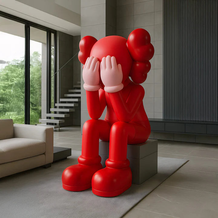 Seated Edition-Clowny-Sculpture 163cm