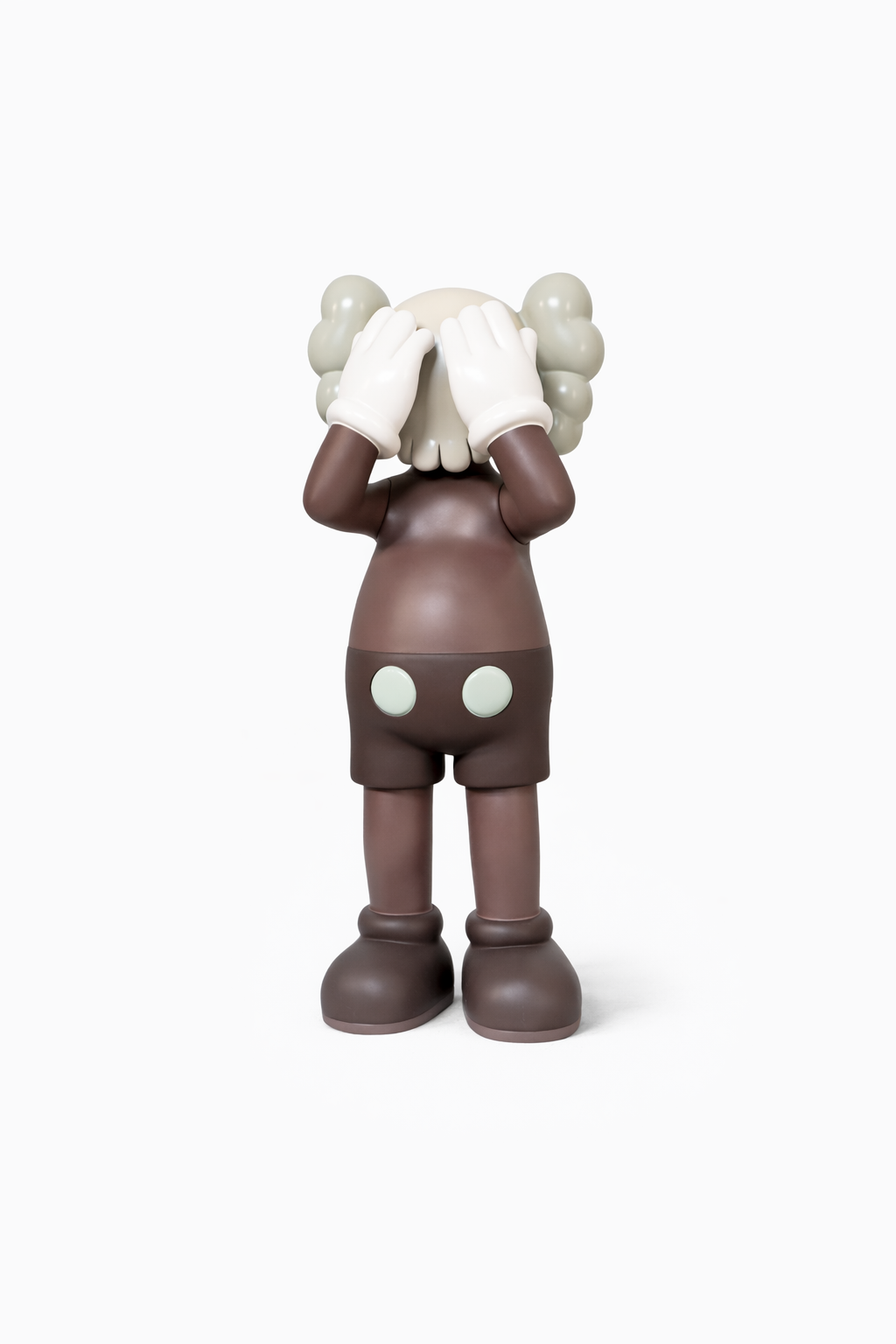 Hazelnut Brown Clowny Design-Sculpture– 90 cm