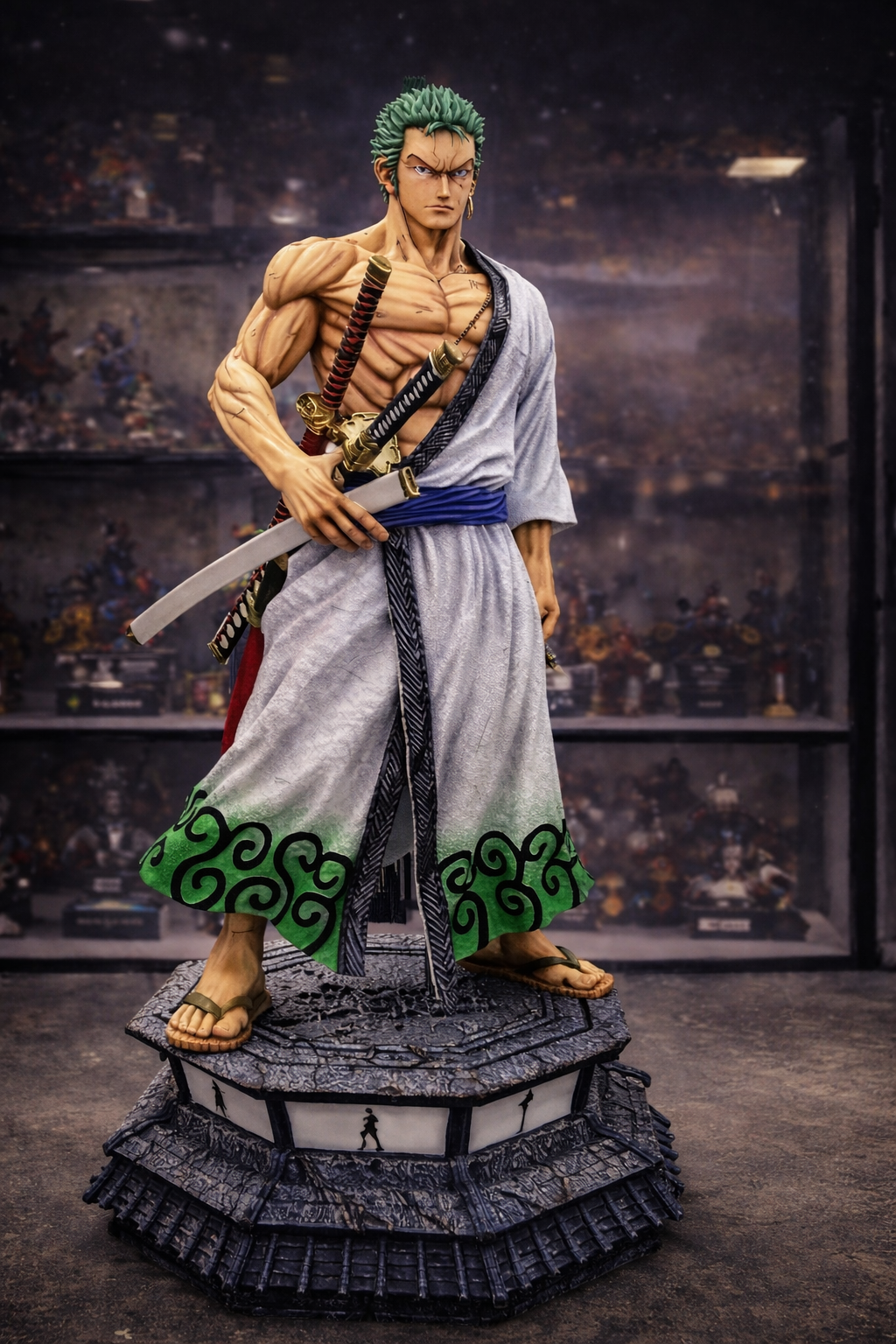 Roronoa Zoro – Life-Size Sculpture 2,00 m