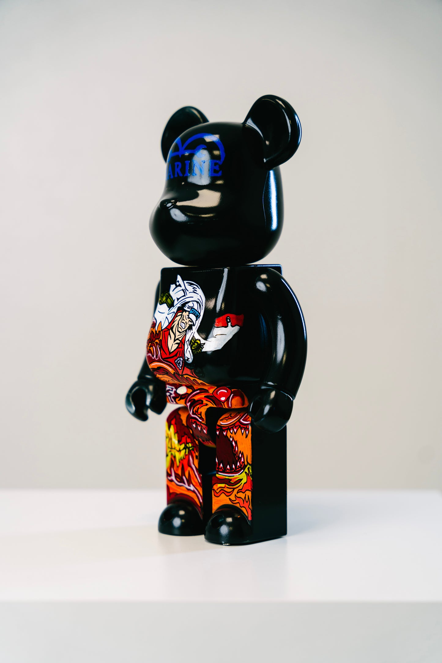Bearbrick 400% (28cm) – Akainu Anime“ Art Edition