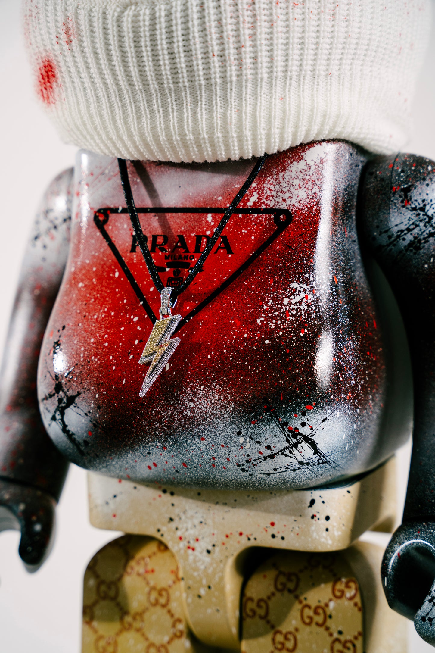 Bearbrick 1000% (70cm) –,, Gangster Edition-"