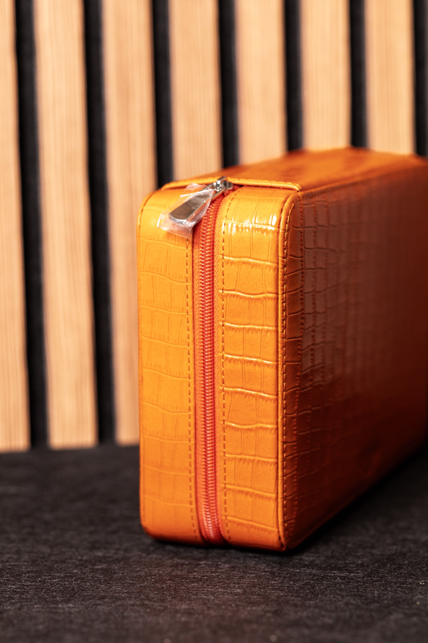 Watchbox für 8 Uhren Orange
