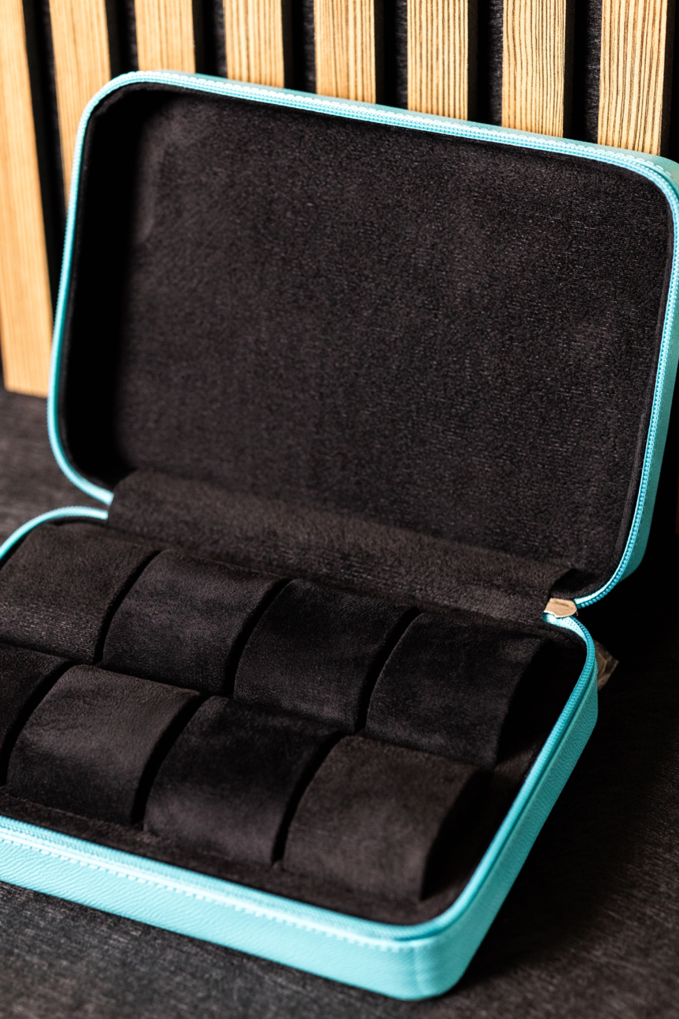 Watchbox für 8 Uhren Tiffany Blue
