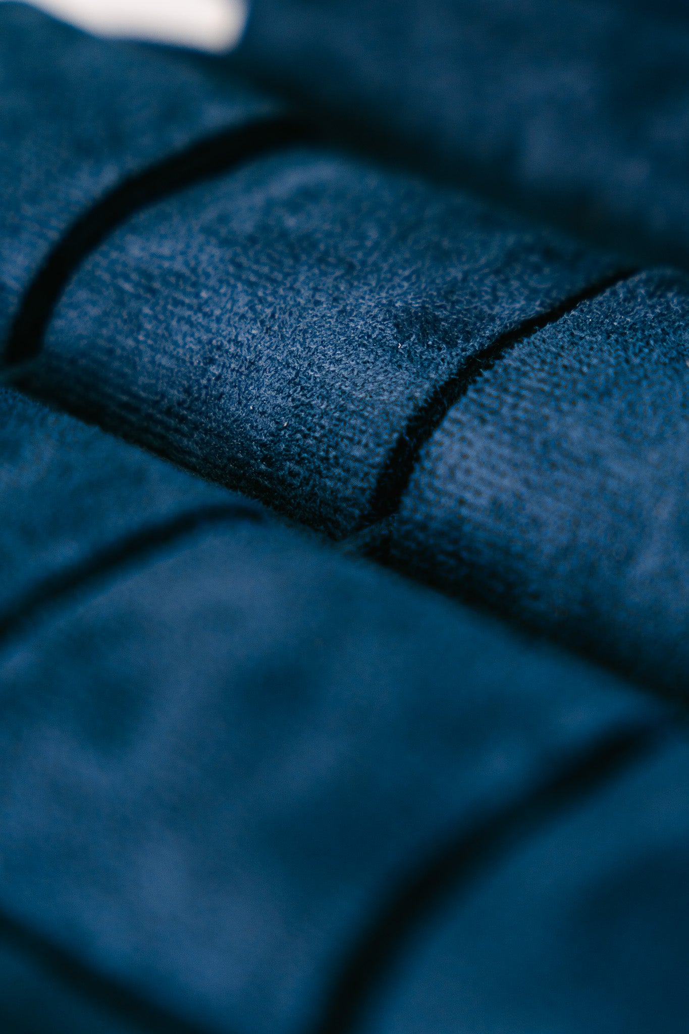 Watchbox für 8 uhren Saffiano-Leder - Schieferblau