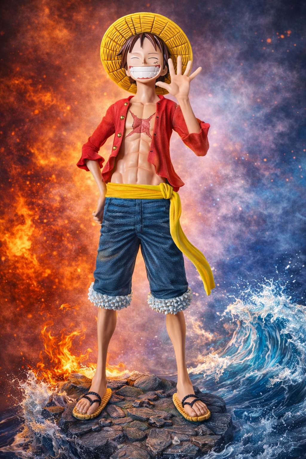 Monkey D. Luffy – Life-Size Sculpture 2,00 m