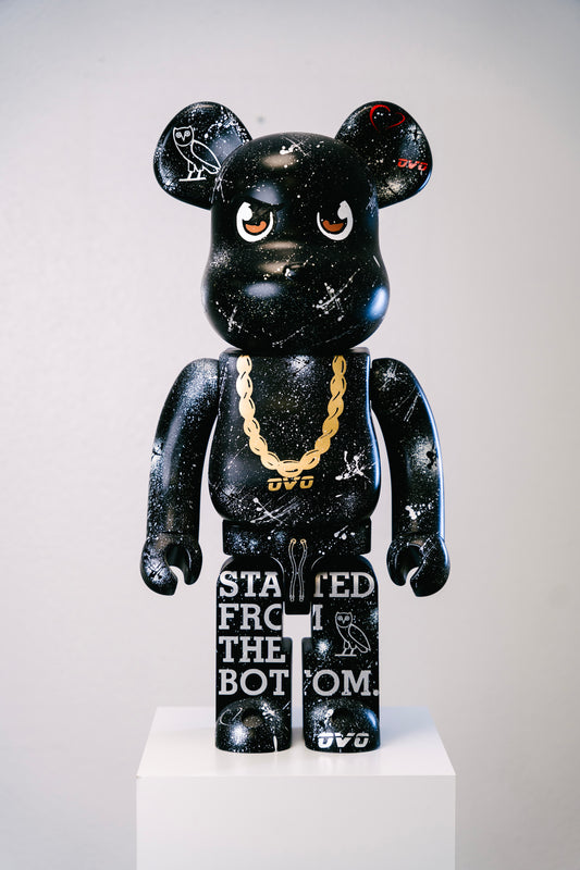 Bearbrick 1000% (70cm)  – „Started from the Bottom OVO“ Art Edition