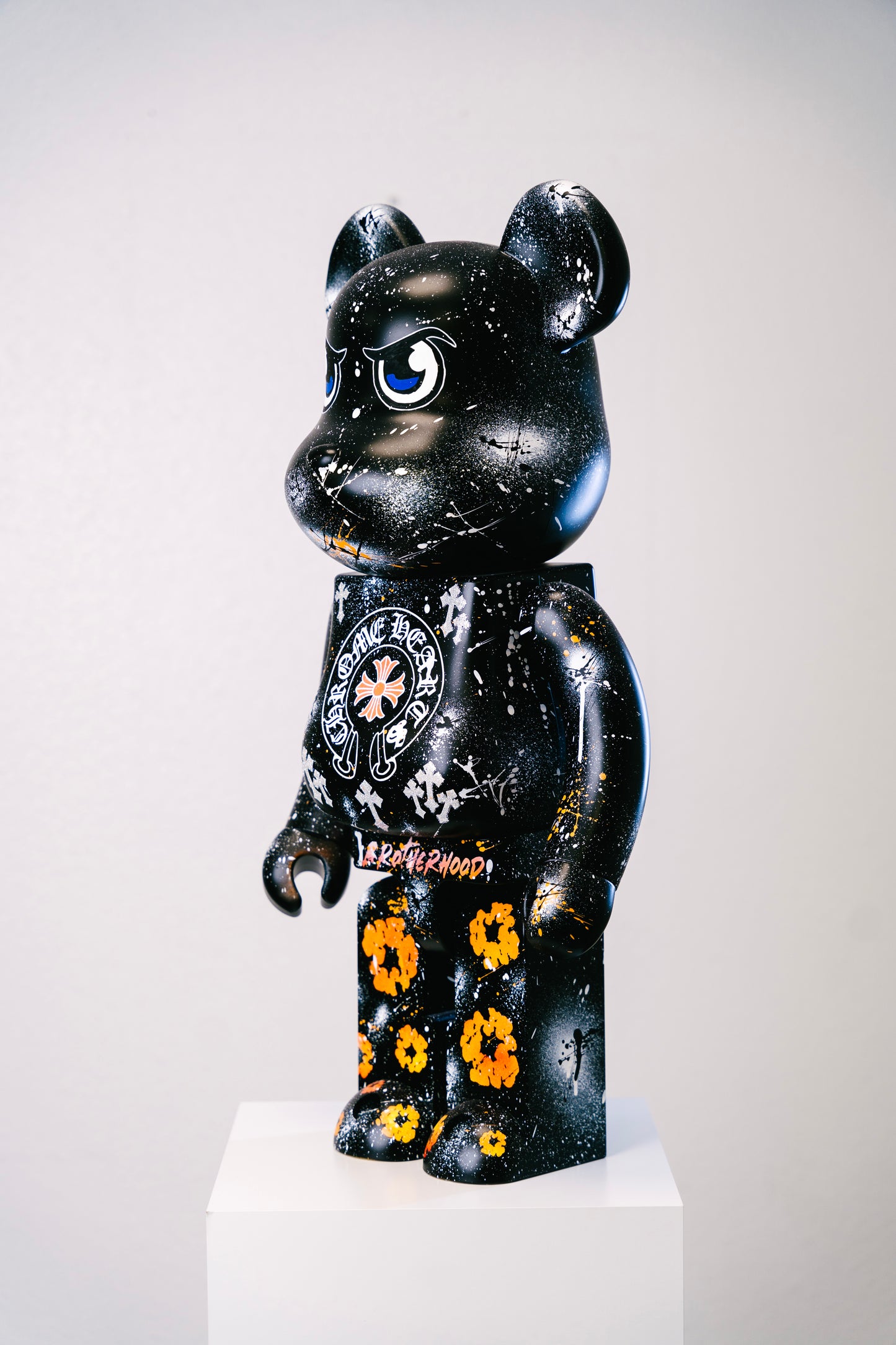 Custom CHROME HEARTS Bearbrick 1000% (70cm)