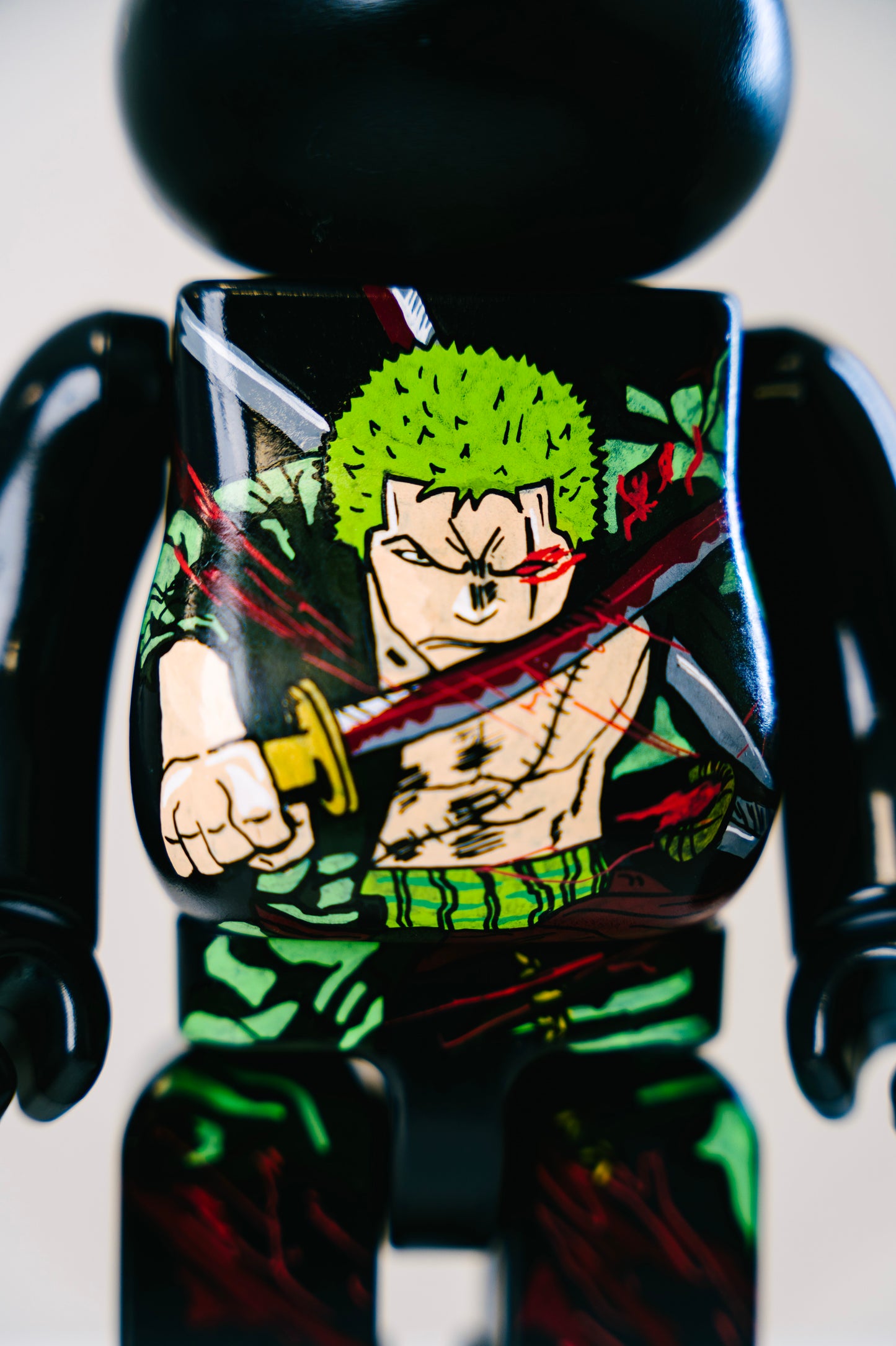 Bearbrick 400% (28cm)  – „Loreno Zorro Anime“ Art Edition