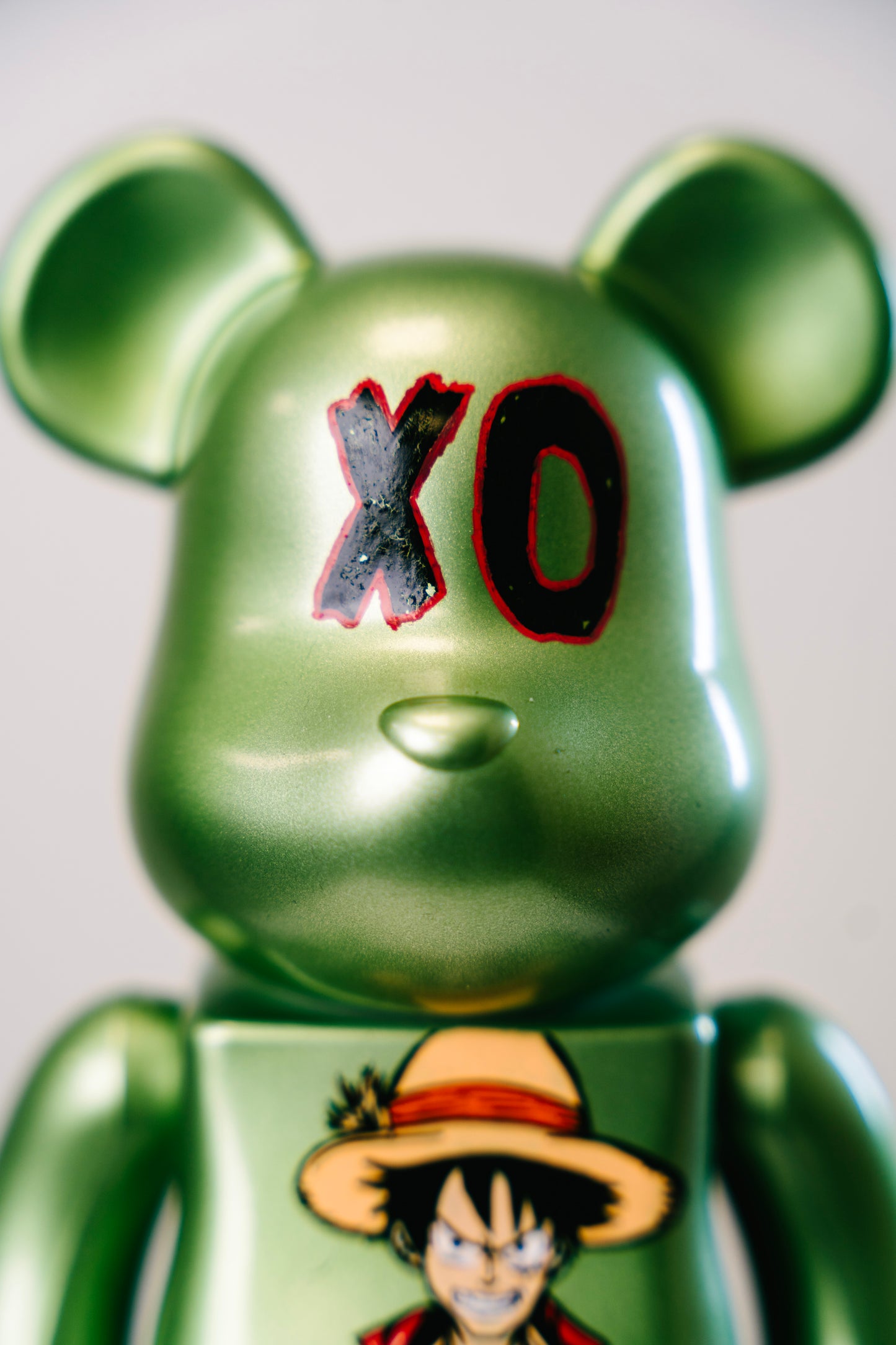 Bearbrick 400% (28cm)  – „Luffy 2“ Art Edition