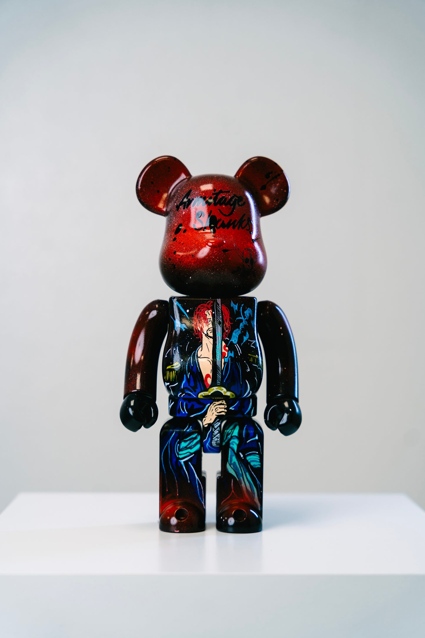 Bearbrick 400% (28cm) – „Shanks Anime“ Art Edition