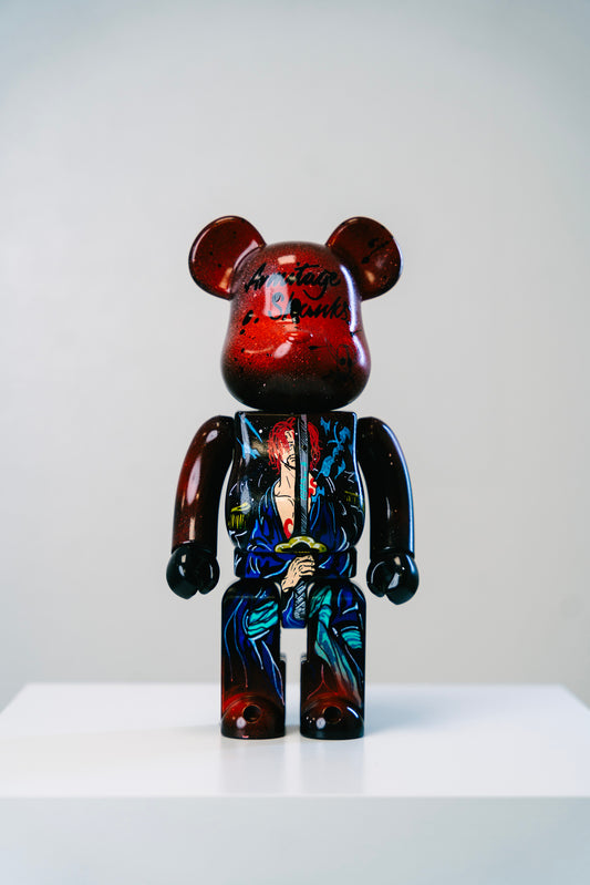 Bearbrick 400% (28cm) – „Shanks Anime“ Art Edition