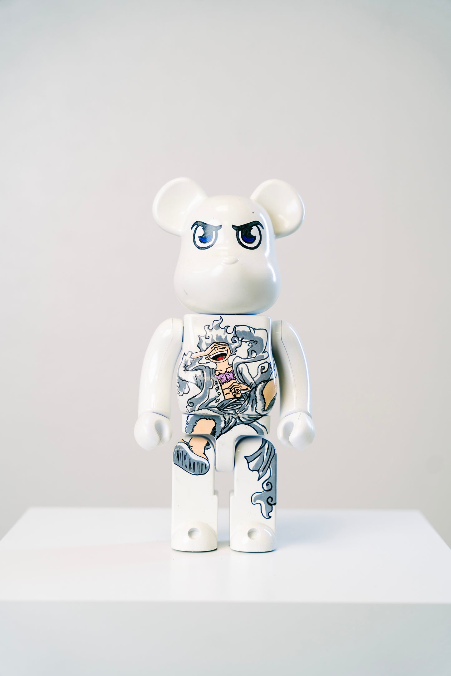 Bearbrick 400% (28cm)  – „Luffy Gear 5 “ Art Edition