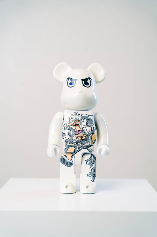 Bearbrick 400% (28cm)  – „Luffy Gear 5 “ Art Edition