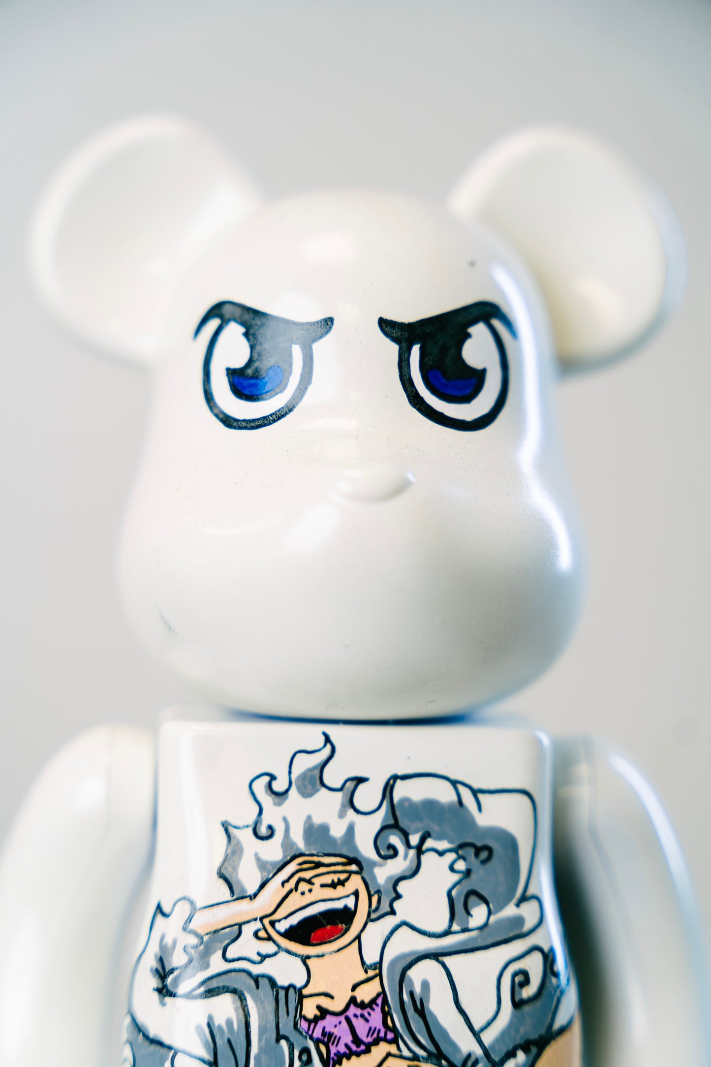 Bearbrick 400% (28cm)  – „Luffy Gear 5 “ Art Edition