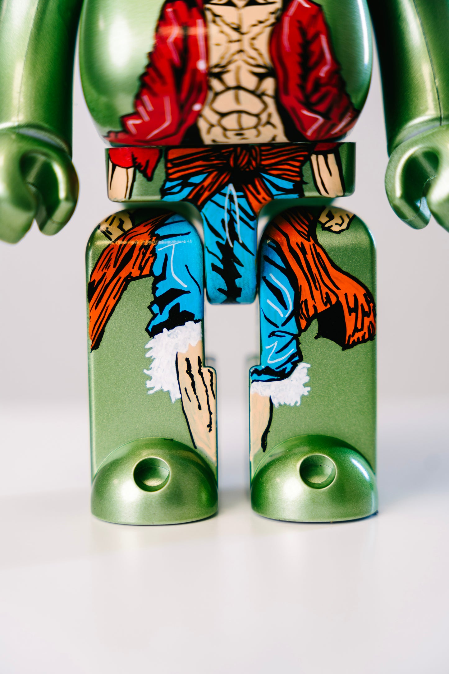 Bearbrick 400% (28cm)  – „Luffy 2“ Art Edition