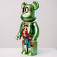 Bearbrick 400% (28cm)  – „Luffy 2“ Art Edition