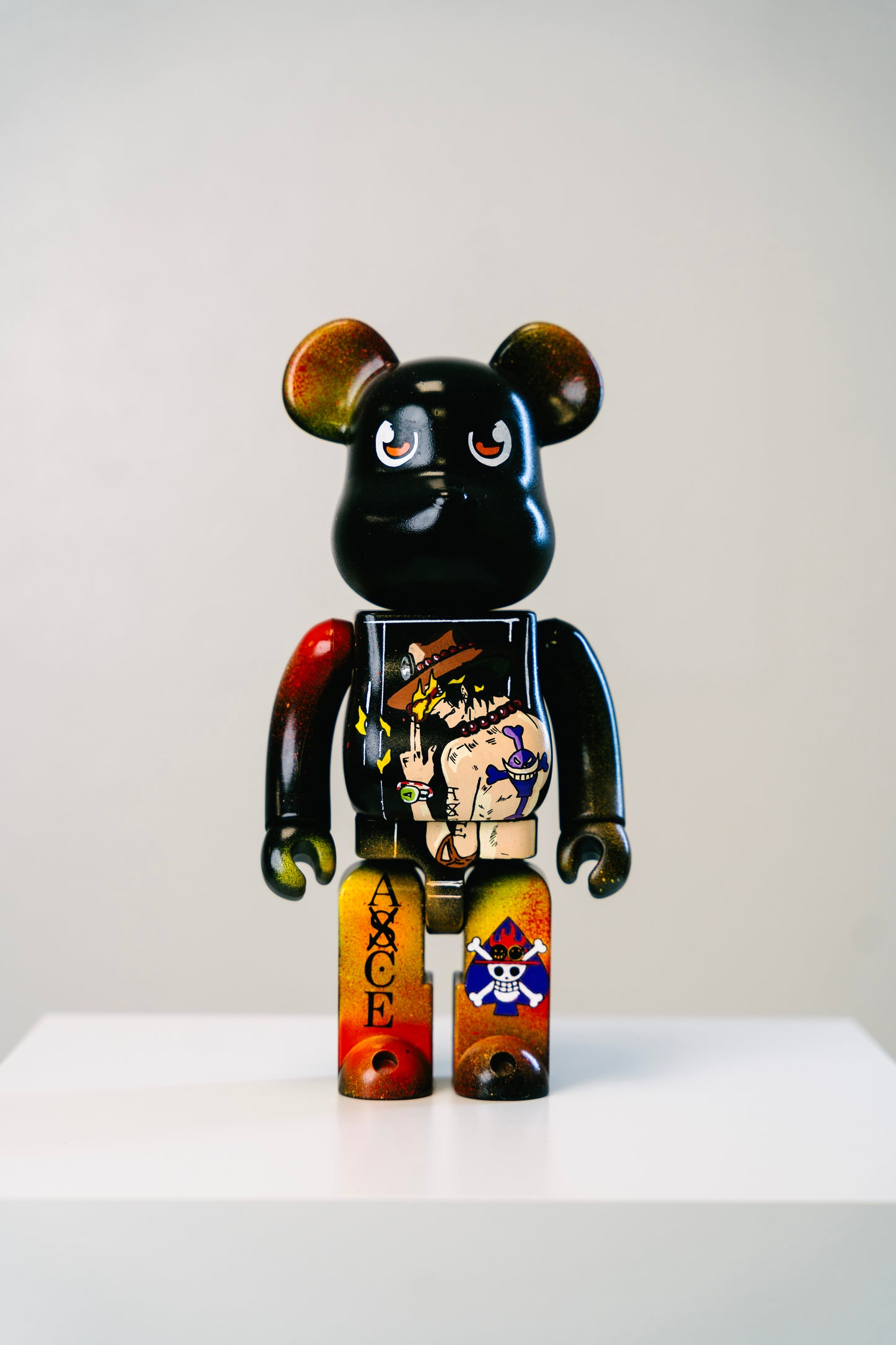 Bearbrick 400% (28cm)  – „Akainu Anime-"  Art Edition