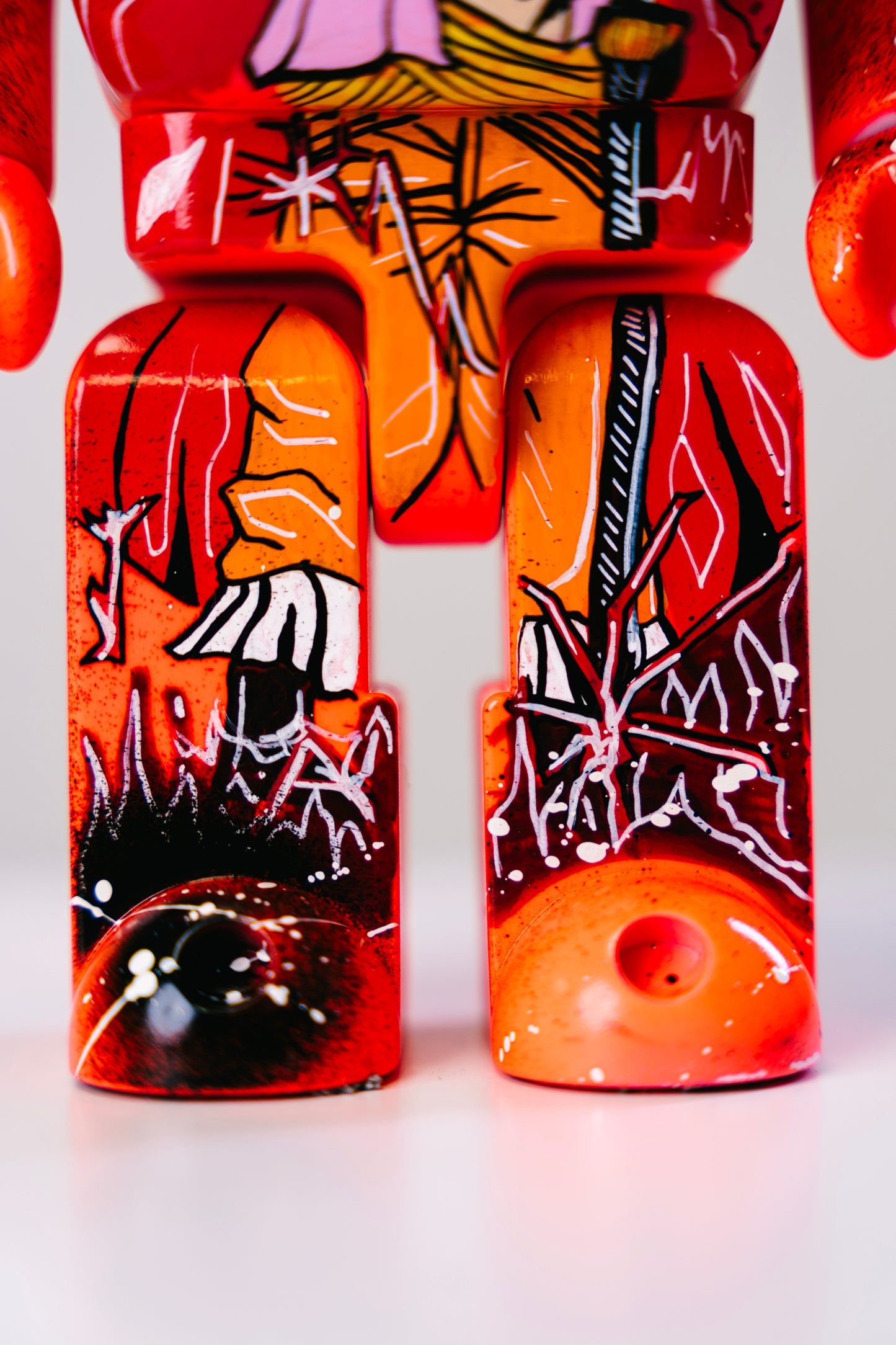 Bearbrick 400% (28cm)  – „Gold D Roger Anime “ Art Edition