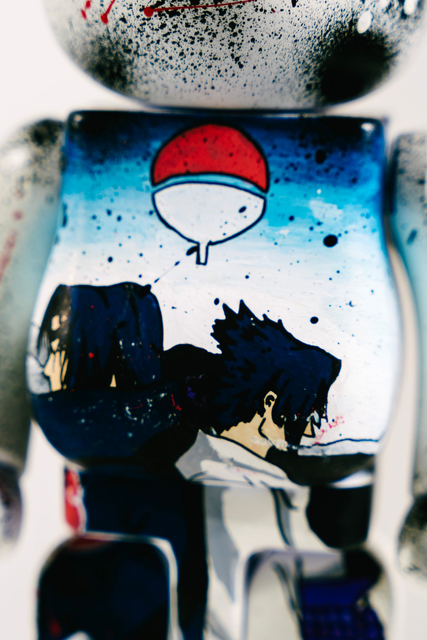 Bearbrick 400%(28 cm) –,,Itachi &Sasuke Uchiha Edition-"