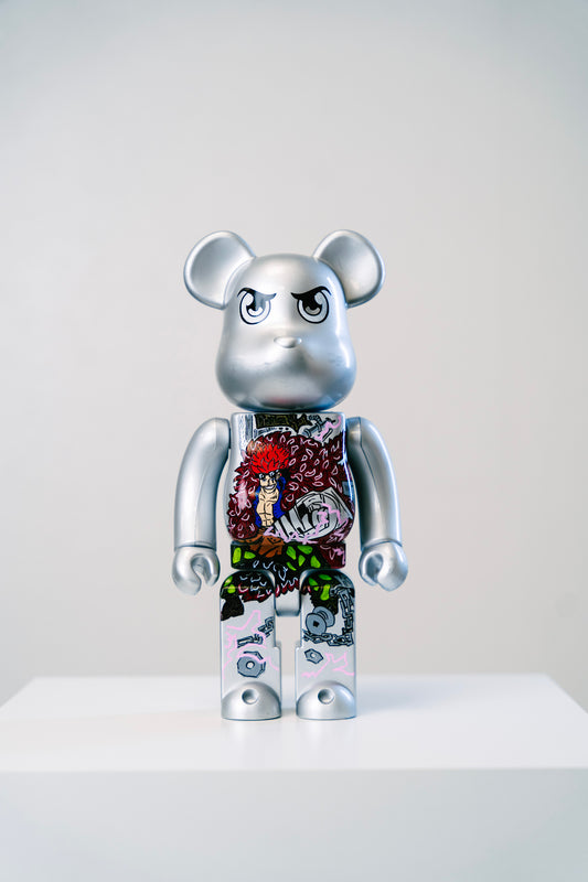Bearbrick 400% (28cm) -,,Eustass Kid" Art Edition