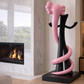 Petal Pink – Clowny Snake Sculpture 176cm