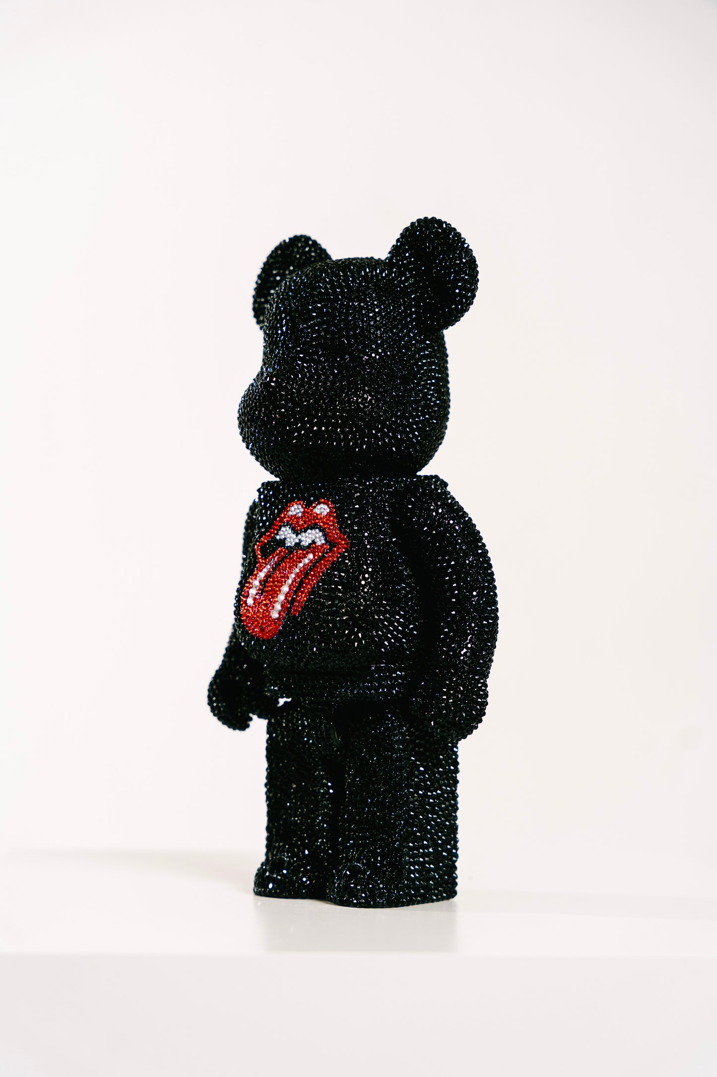 Bearbrick 400% (28cm) -,,Rolling Stones Crystal Edition-"