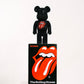 Bearbrick 400% (28cm) -,,Rolling Stones Crystal Edition-"