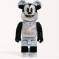 Bearbrick 400% (28cm)-,,Micky Mouse Crystal Edition-"