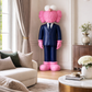 Navy Blue Suit Clowny CEO Sculpture - 90cm