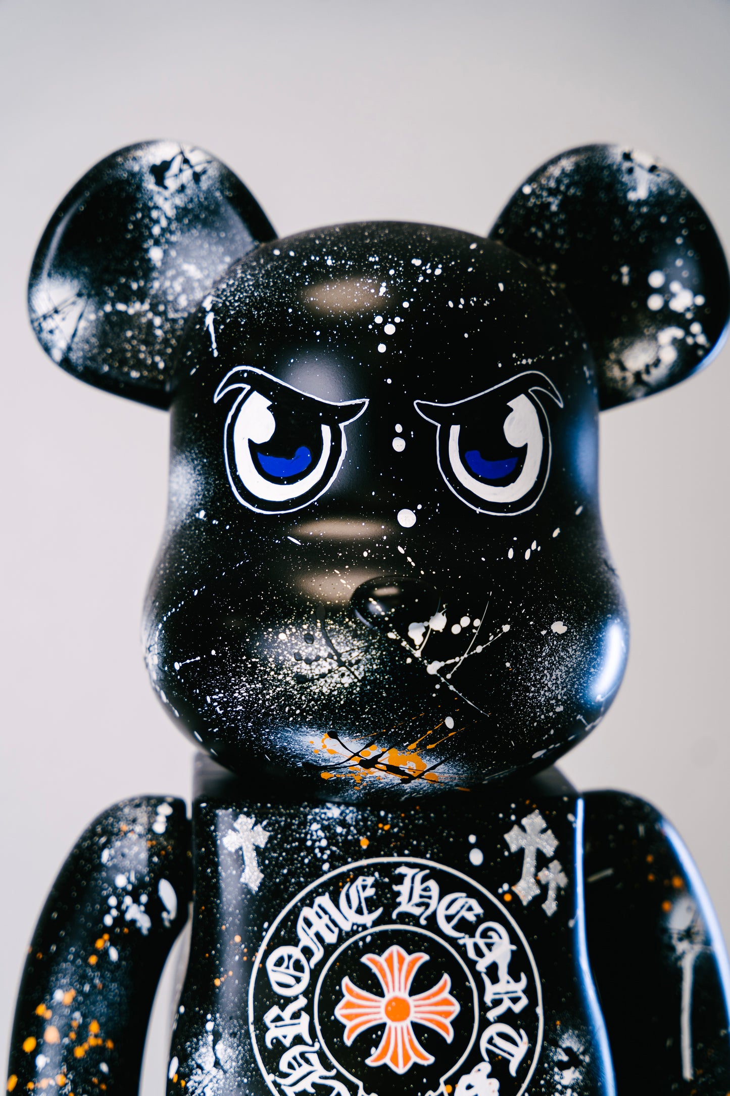 Custom CHROME HEARTS Bearbrick 1000% (70cm)