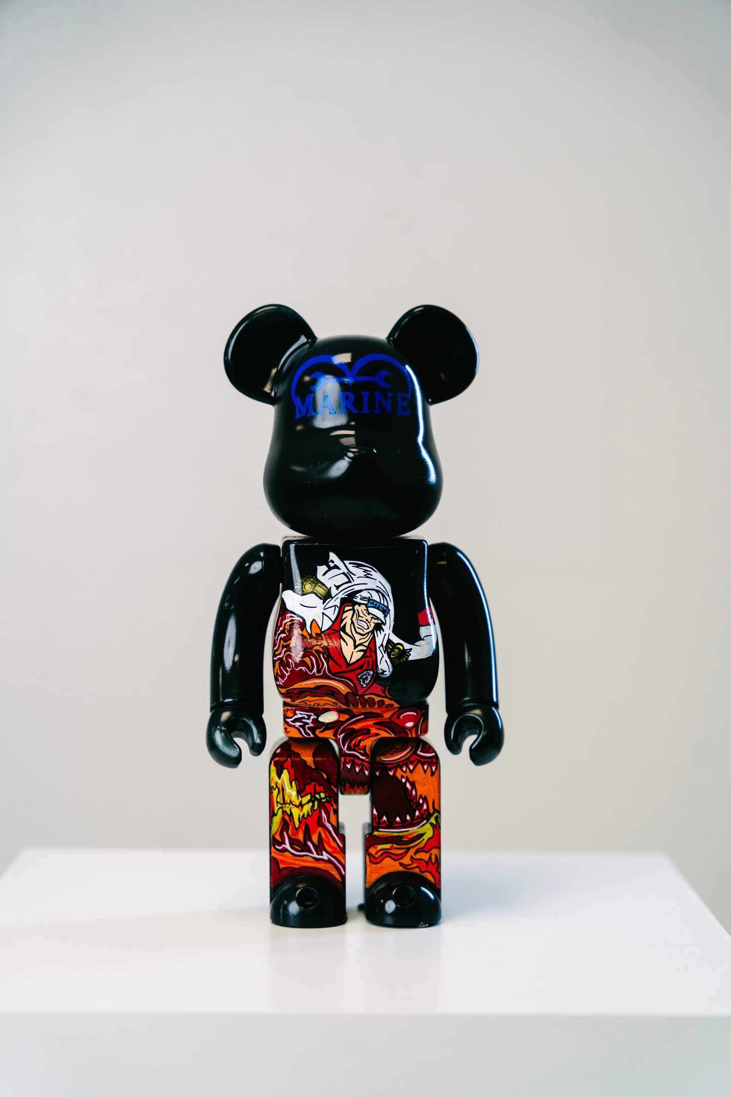 Bearbrick 400% (28cm)  – Akainu Anime“ Art Edition