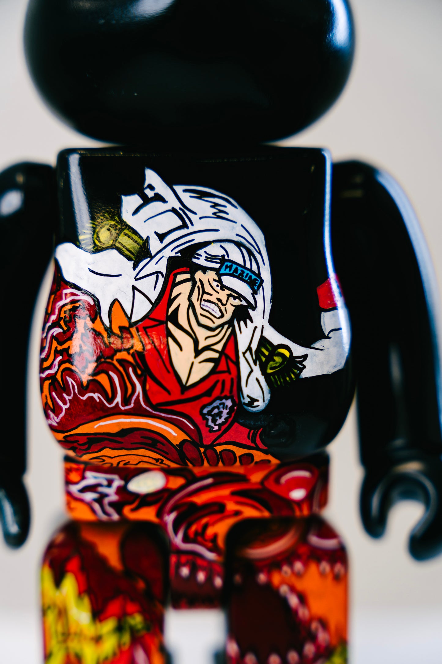 Bearbrick 400% (28cm)  – Akainu Anime“ Art Edition