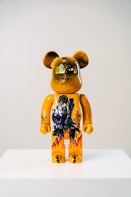 Bearbrick 400% (28cm)  – „Sanji Anime“ Art Edition