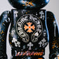Custom CHROME HEARTS Bearbrick 1000% (70cm)