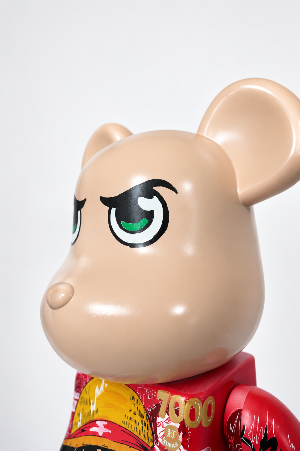 Luffy Red Manga Bearbrick 1000%