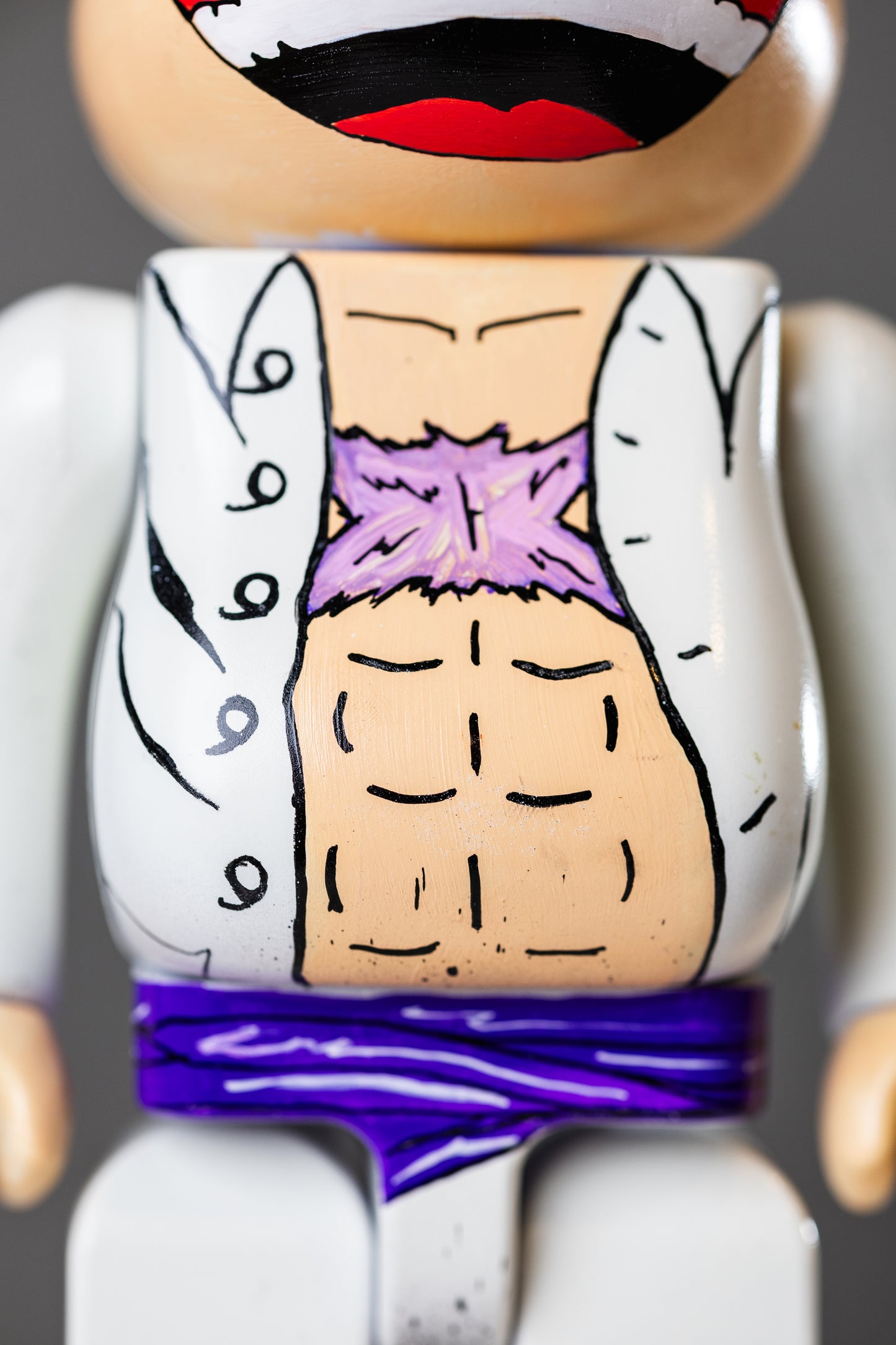 BEARBRICK 400%(28 CM) –,,Monkey D. Ruffy in Gear 5,,-