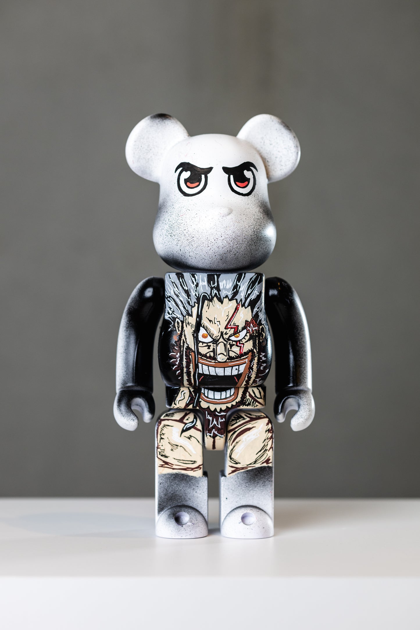 BEARBRICK 400%(28 CM)–,,Xebec von One Piece,,-