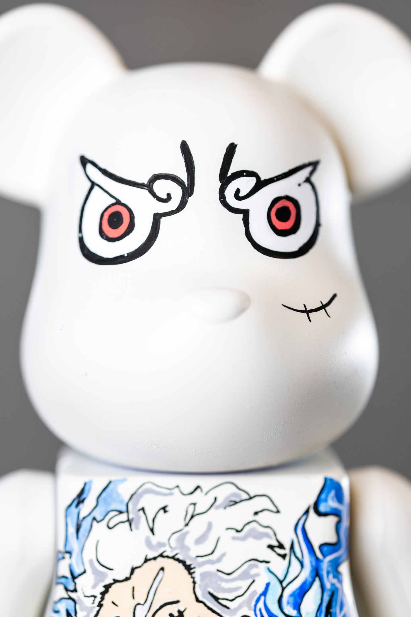 BEARBRICK 400%(28 CM) –,,ONE PIECE LUFFY GEAR 5 EDITION,,-