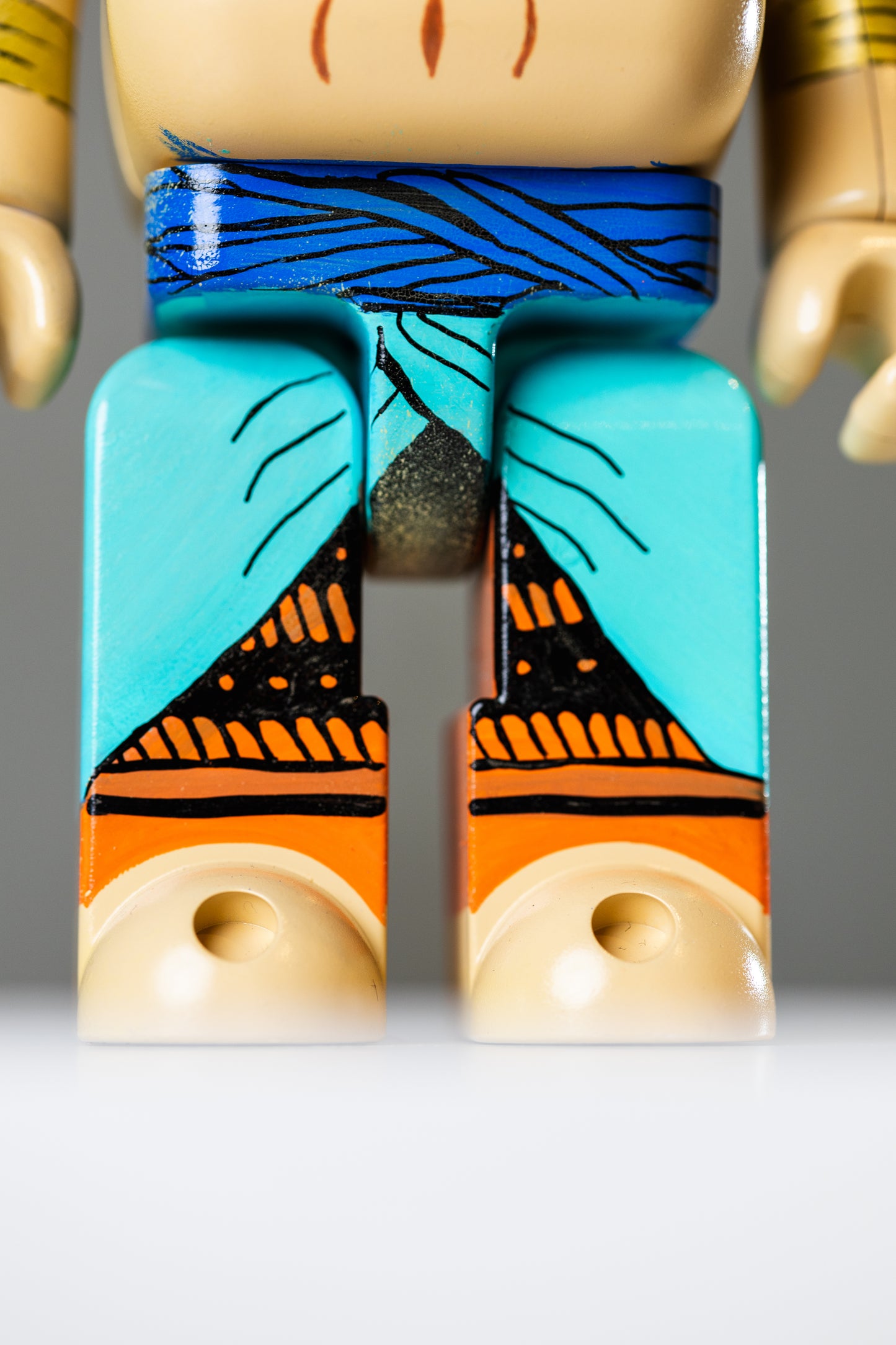 BEARBRICK 400%(28 CM)–,,ONE PIECE ENEL (ENERU) EDITION,,-