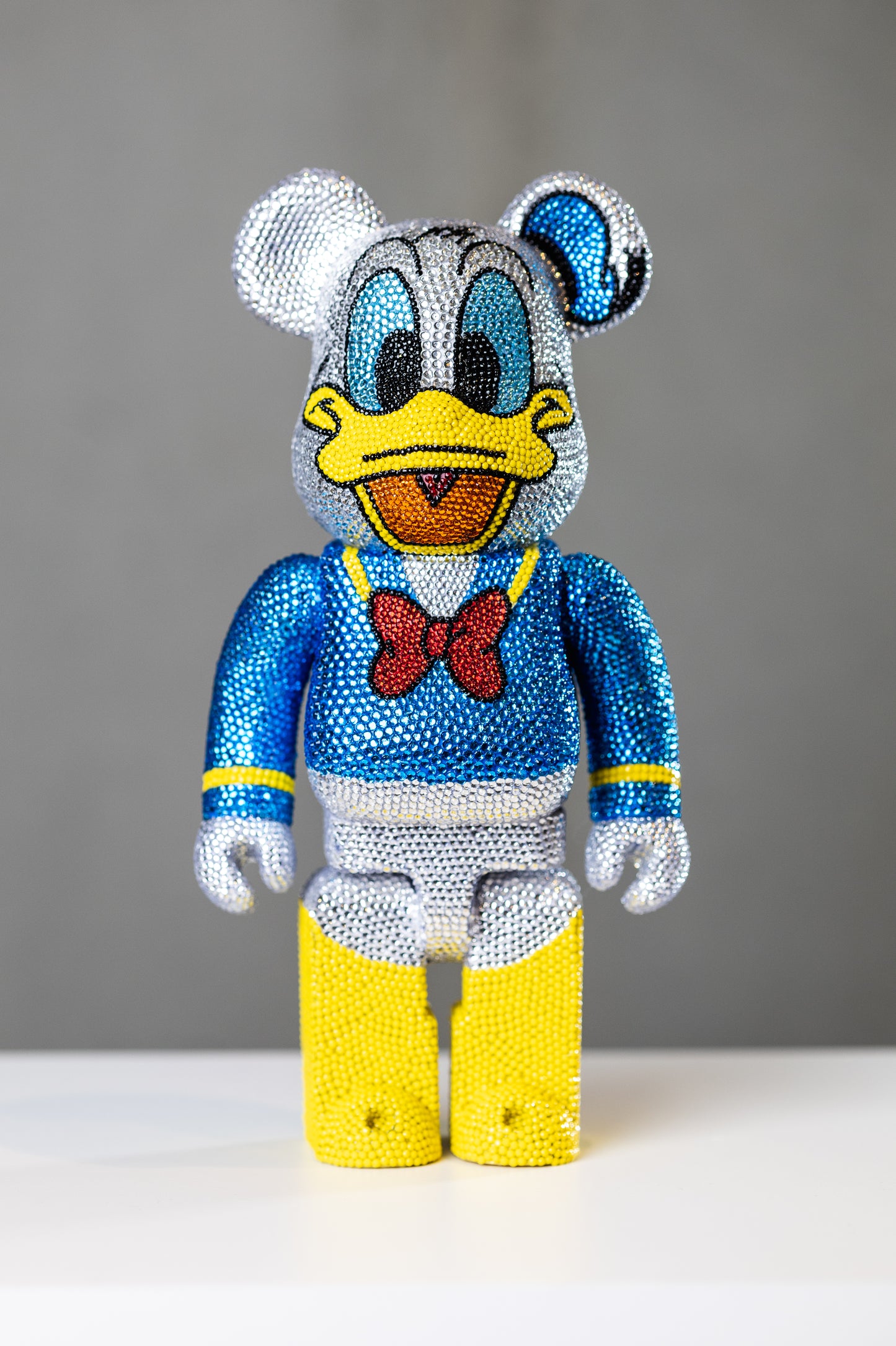 BEARBRICK 400%(28 CM)–,,DONALD DUCK,,-
