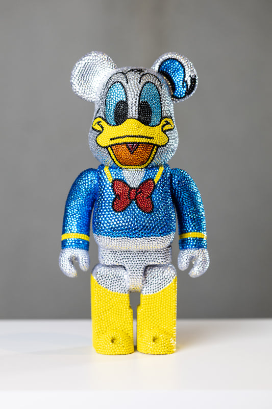 BEARBRICK 400%(28 CM)–,,DONALD DUCK,,-