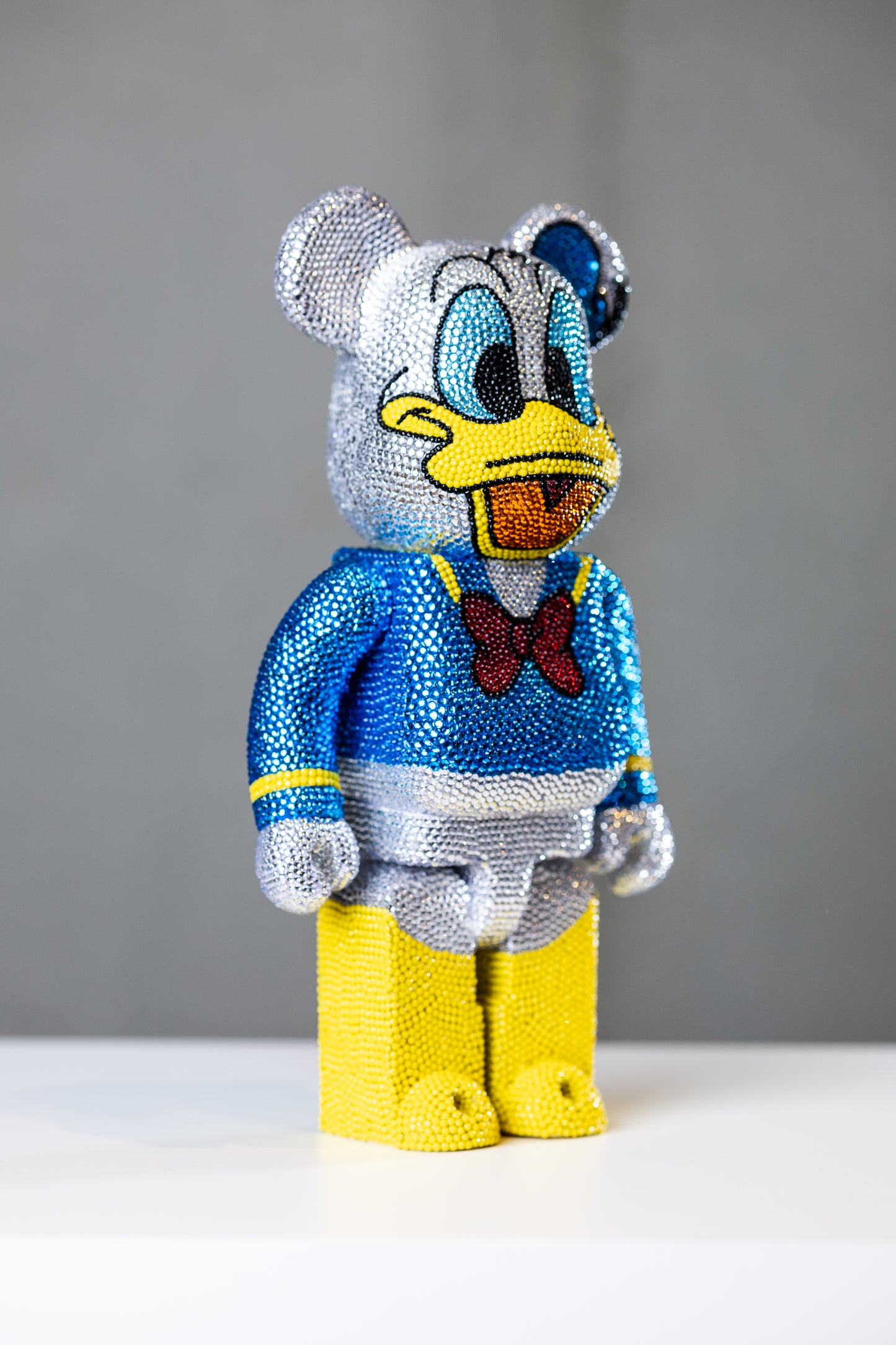 BEARBRICK 400%(28 CM)–,,DONALD DUCK,,-