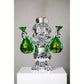 Duck Crown Pop Art Sculpture – 40 cm (Silver Edition)