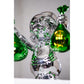 Duck Crown Pop Art Sculpture – 40 cm (Silver Edition)