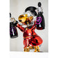 Duck Crown Pop Art Sculpture – 40 cm (Red Edition)