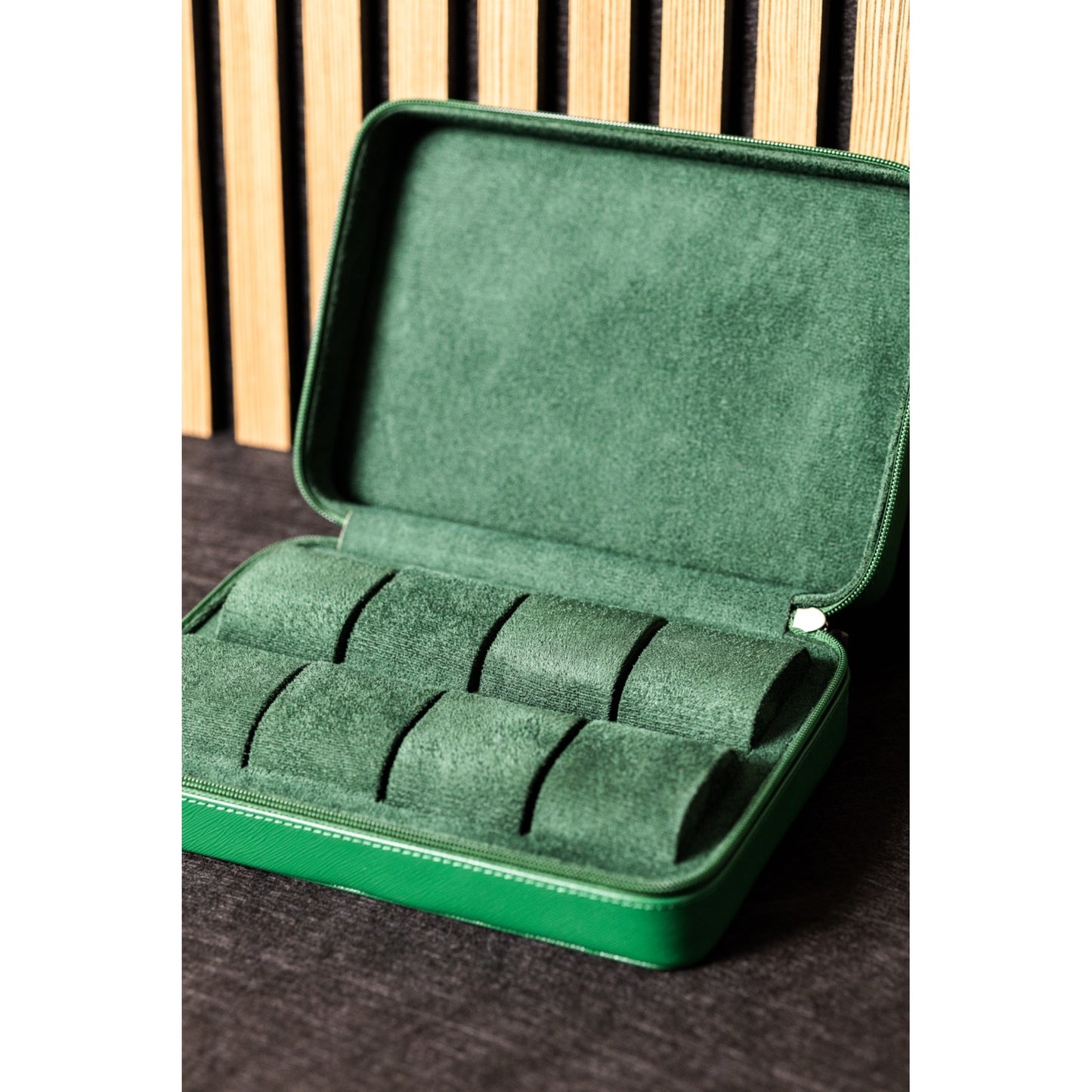 Watchbox für 8 Uhren Green