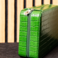 Watchbox für 8 Uhren Green Krokodil Prägung