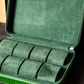 Watchbox für 8 Uhren Green Krokodil Prägung