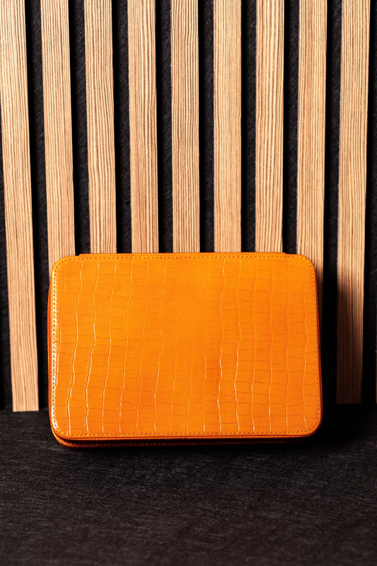 Watchbox für 8 Uhren Orange