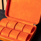 Watchbox für 8 Uhren Orange